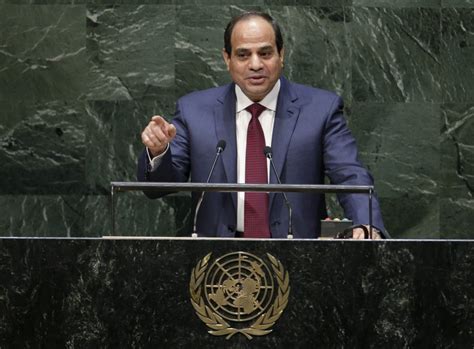 Egypt’s President Sisi Urges International Community to Address ...