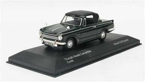 Corgi Va Triumph Herald Convertible In Conifer Green