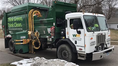 Waste Management New Pete Mcneilus Zr Garbage Truck Youtube