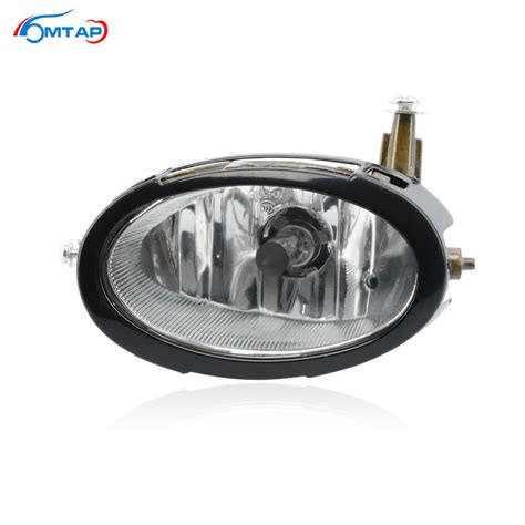 Mtap Front Bumper Fog Light Anti Fog Lamp With Bulb Trim Cover For