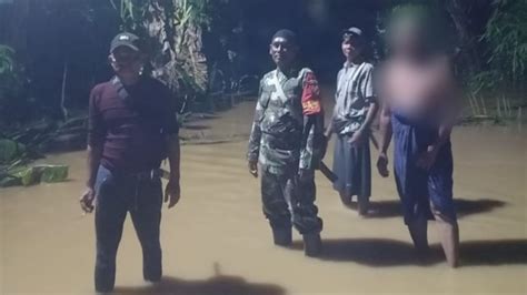 Antisipasi DBD Dan Banjir Koramil 1022 01 Simpang Empat Bersihkan