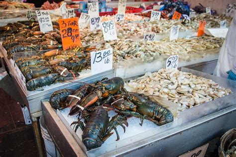 An Assorted Fresh Seafood on the Market · Free Stock Photo