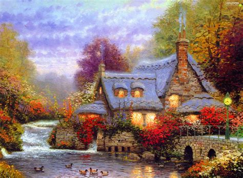 Thomas Kinkade Desktop Wallpaper ·① WallpaperTag