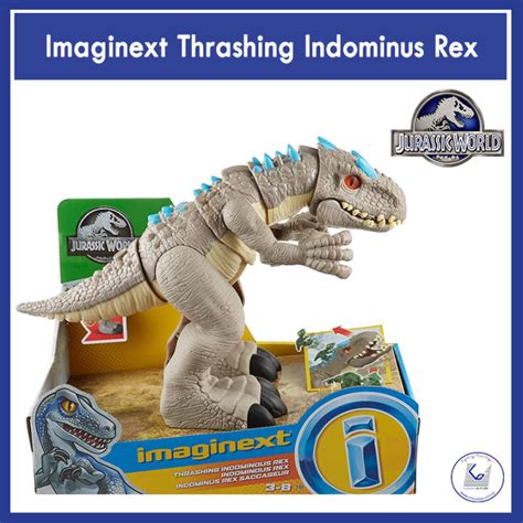 Mattel Fisher Price Jurassic World Imageinext Thrashing Indominus Rex