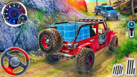 Offroad Jeep 4x4 Driving Simulator SUV Prado Rivals Hill Climb Racing