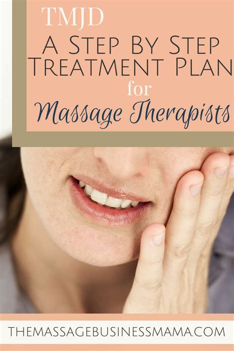 A Step By Step Treatment Plan How To Give A Tmj Massage The Massage