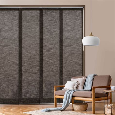 Godear Design Adjustable Sliding Panel Track Blind 458 86w X 96h