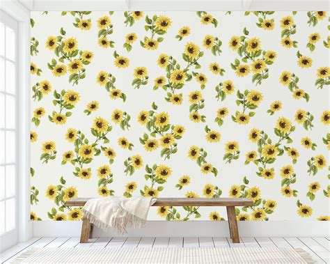 Custom Floral Peel and Stick Wallpaper Removable Wallpaper - Etsy