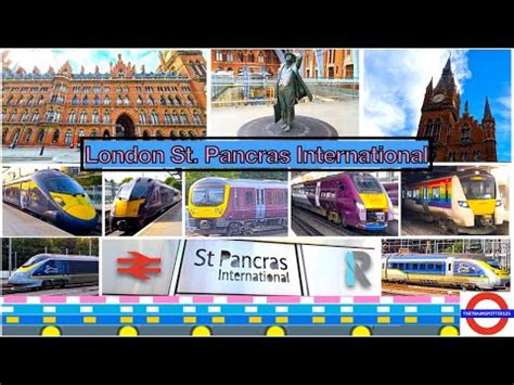 Trains At London St Pancras International Stp In Depth Station