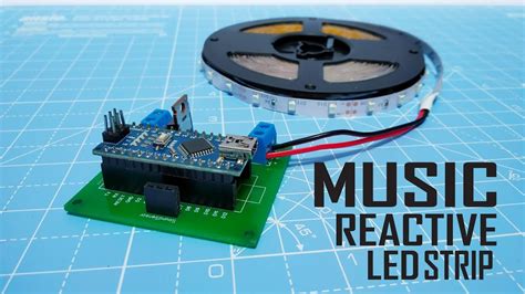 How To Make Arduino Music Reactive Led Strip Youtube