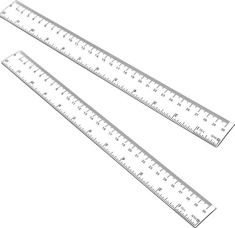 Ruler Set Inch And Metric Measuring Tools Vector 10 Inches, 57% OFF