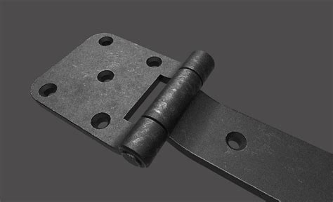 Door Hinges 3d Model Cgtrader