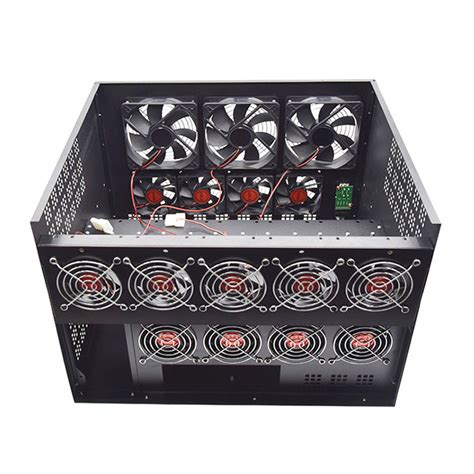 Personalizado 6 Gpu 7u De Montaje En Rack Caso De Extracción Minera