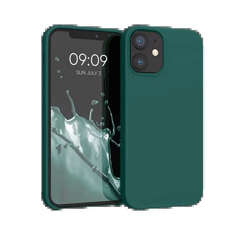 Moss Silicone Iphone 12 Case Green Silicone Iphone 12 Pro Case