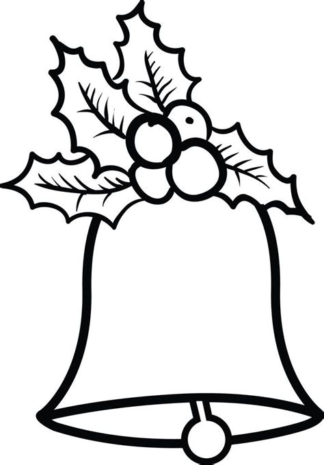 Christmas Bells Coloring Page 2