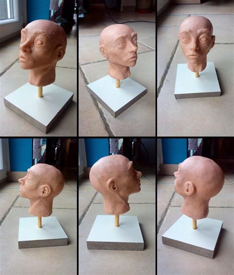 Head Sculpting In Super Sculpey By Sheerochana On Deviantart