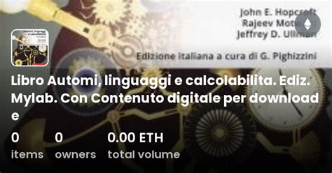 Libro Automi Linguaggi E Calcolabilita Ediz Mylab Con Contenuto