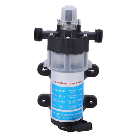 Buy Water Pressure Booster Pump Self Priming 12V 80W Water Diaphragm