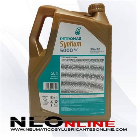 Petronas Syntium Av W L Neum Ticos Y Lubricantes