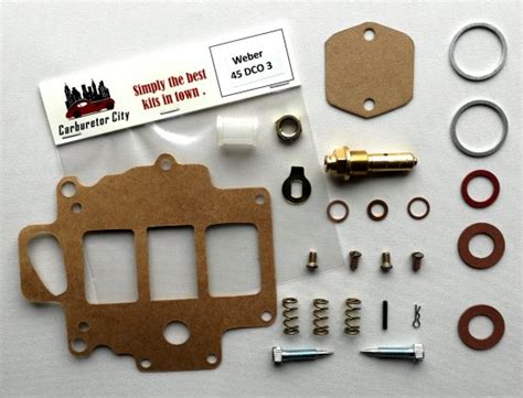 Weber DCO3 Carburetor Rebuild Kits By Carburetor City