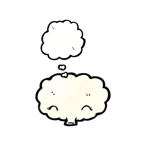 Cloud Face Vector Hd Images, Cartoon Vector White Cloud Face, Simple ...