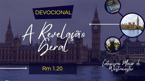 Devocional Di Rio Romanos A Revela O Geral Youtube