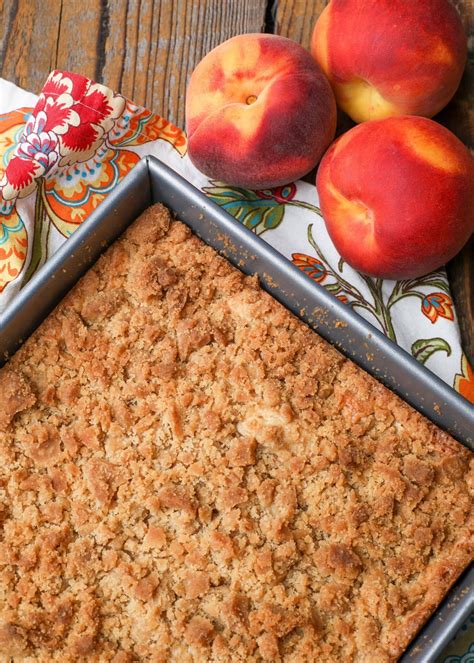 Peach Coffee Cake Barefeet In The Kitchen