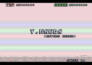 Ending For Space Harrier Sega X