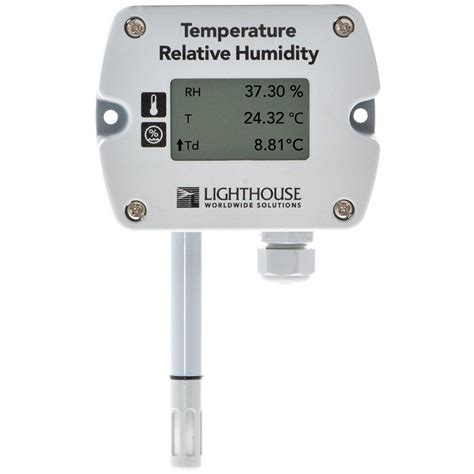 Sensor De Temperatura Remote Trh Lighthouse Worldwide