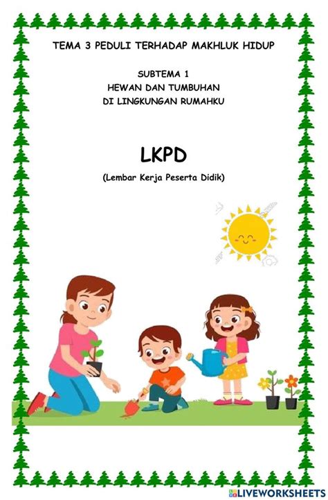 Lkpd Kelas 3 Tema 3 Subtema 4 Pembelajaran 1 Worksheet Riset