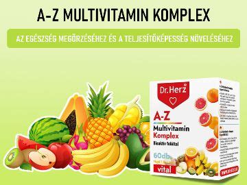 Dr Herz A Z Multivitamin Komplex Kapszula Eg Szs Gpatika Vitamin