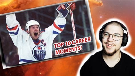 Top Wayne Gretzky Moments Finnish Guy Reacts Youtube