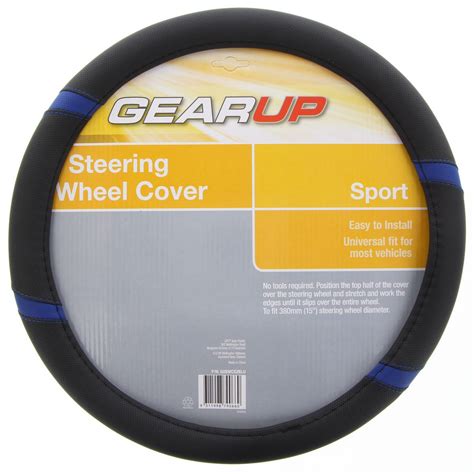 Gearup Sports Steering Wheel Cover Blue Guswcs2blu Gear Up Repco