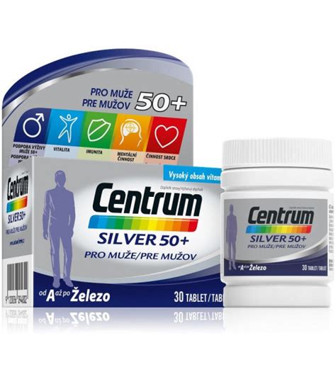 Centrum Multivitamin Pro Muže 50 30 Tablet