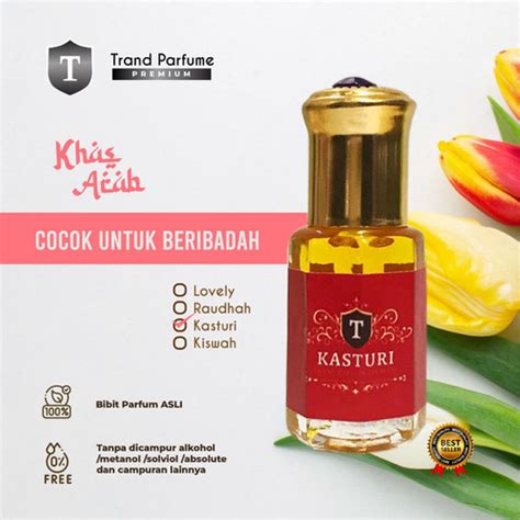 Jual Parfum Non Alkohol Parfum Untuk Ibadah Parfum Arabic Roll On