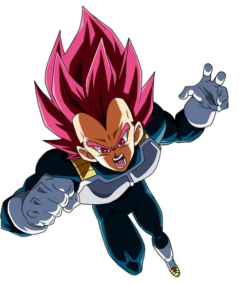 Vegeta (Super Saiyan God) by BrusselTheSaiyan on DeviantArt