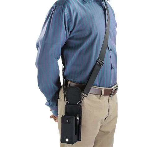 Handheld Mobile Computer Holster Medium Size With Belt Clip And Belt