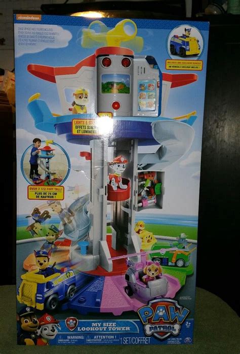 Paw Patrol My Size Lookout Tower Exclusive Vehicle Rotating Periscope