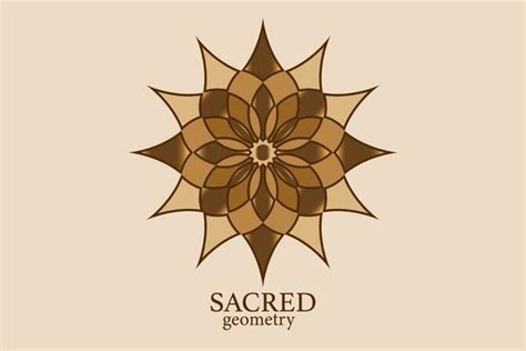 Sacred Geometry Flower Vector Art, Icons, and Graphics for Free Download