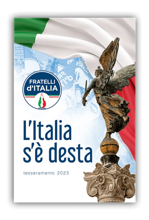 Tesseramento 2023 Fratelli D Italia Bergamo