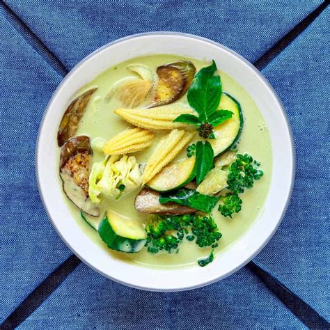 Vegan Thai Green Curry Poppys Wild Kitchen