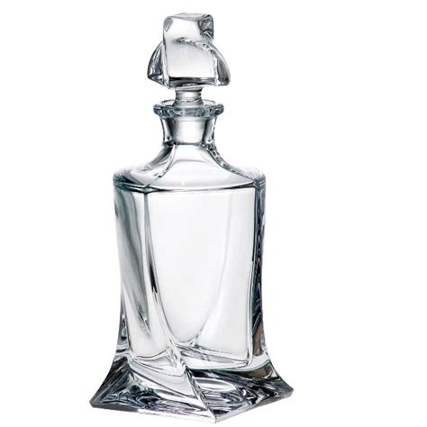 Quadro Decanter Ml Bohemia Kvetna