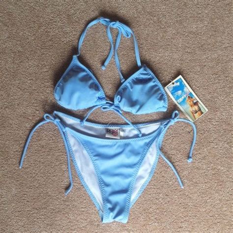 NWT ROXY Bikini NWT ROXY Blue Bikini In A Small With Tiny Blue