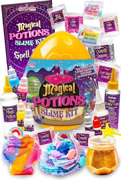 GirlZone Magic Potion Slime Kit Spellbinding Slime Making Kit To