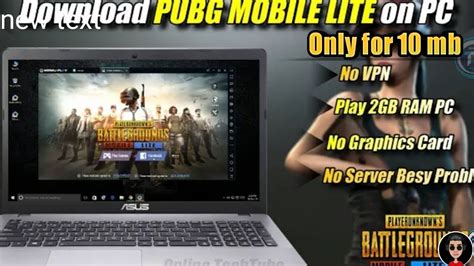 How To Download Pubg Lite On Pc Youtube