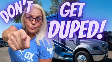 Stop Being A Sucker Don T Be Duped By These Rv Sellers Youtube