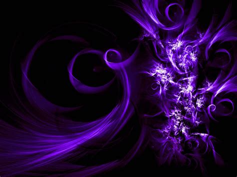 Download Purple Aura Abstract Art Wallpaper