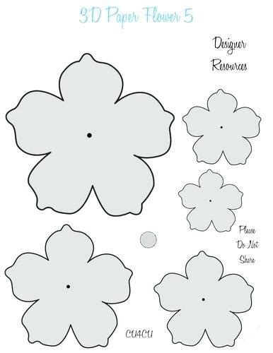 Images By Deb Schoonover On Cricut Felt Flower Template Artofit