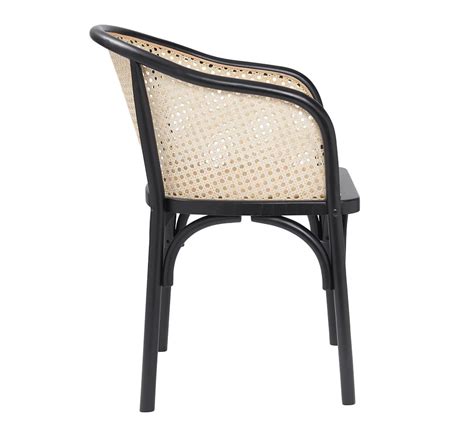 Barrel Back Cane Dining Armchair Pottery Barn