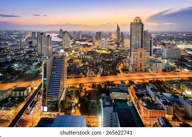 Bangkok City Skyline Thailand Stock Photo 265622741 | Shutterstock